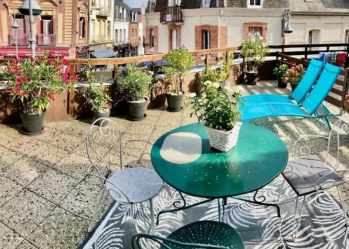 Apartment Cosy Avec Grande Terrasse Vue Villers-sur-Mer