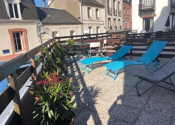 Cosy Avec Grande Terrasse Vue Villers-sur-Mer